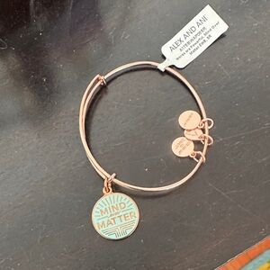 Alex and Ani Copper-Tone Charm Bracelet